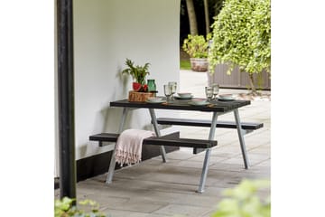 PLUS Alpha Bord/Benksett 118 cm - Hagemøbler - Hagebord - Piknikbord