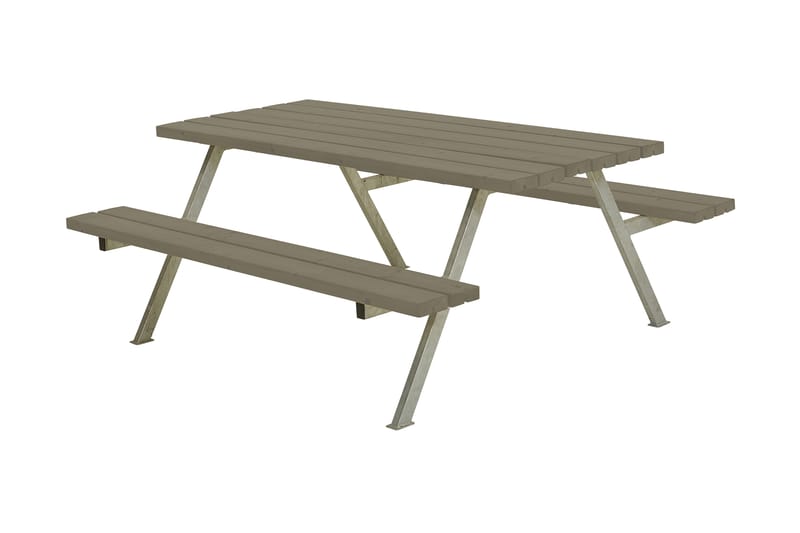 PLUS Alpha Bord/Benksett 177 cm - Hagemøbler - Hagebord - Piknikbord