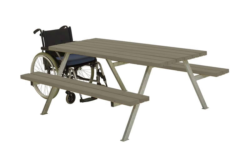 PLUS Alpha Bord/Benksett 177 cm - Hagemøbler - Hagebord - Piknikbord