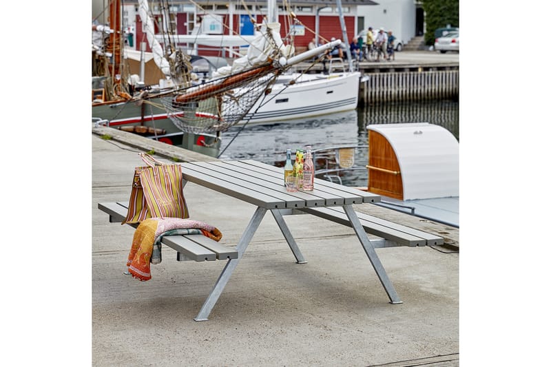 PLUS Alpha Bord/Benksett 177 cm - Hagemøbler - Hagebord - Piknikbord