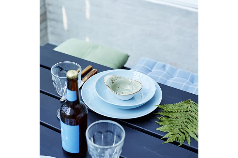 PLUS Alpha Bord/Benksett med 2 Ryggstøtte 118 cm - Hagemøbler - Hagebord - Piknikbord