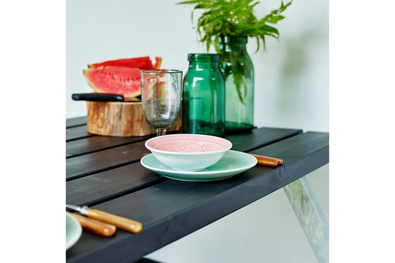 PLUS Alpha Bord/Benksett med 2 Ryggstøtte 118 cm - Hagemøbler - Hagebord - Piknikbord