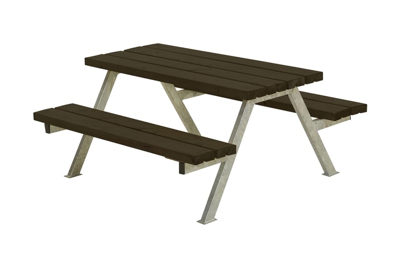 PLUS Alpha Junior Bord/Benksett 118 cm - Hagemøbler - Hagebord - Piknikbord