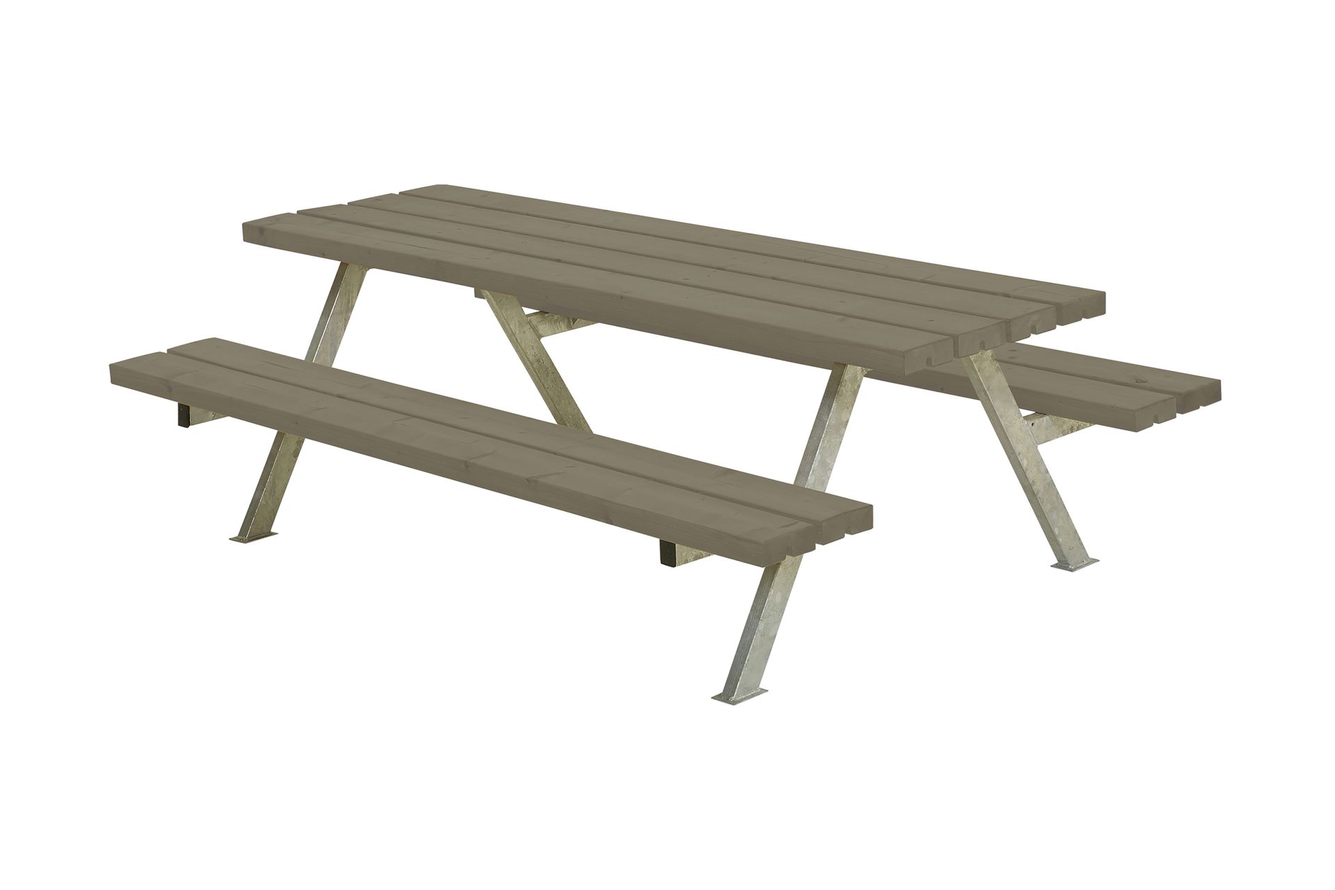 PLUS Alpha Junior Bord/Benksett 177 cm - Hagemøbler - Hagebord - Piknikbord