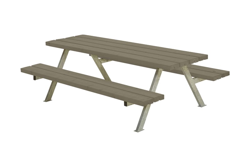 PLUS Alpha Junior Bord/Benksett 177 cm - Hagemøbler - Hagebord - Piknikbord