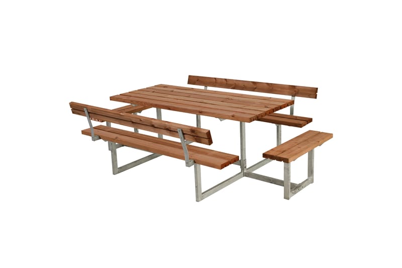 PLUS Basic Benkesett med 2 Ryggstøtter + 2 Utvidelser 260 cm, undefined