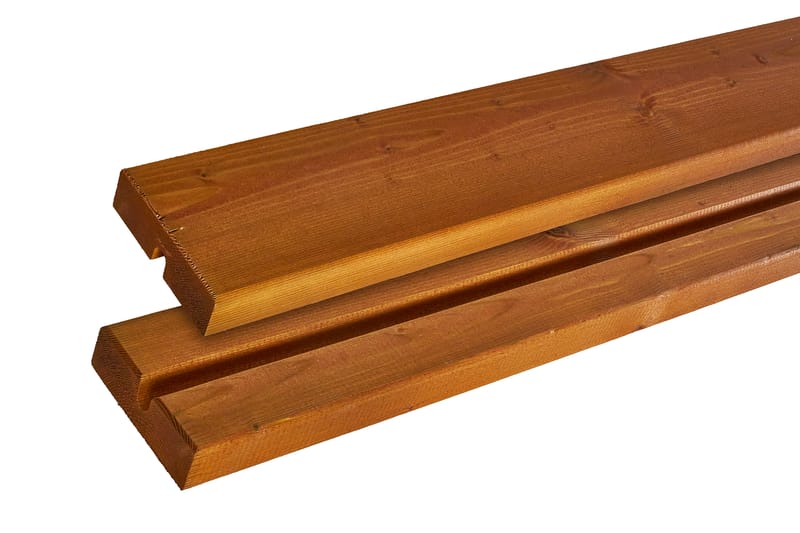 PLUS Country Plankesett 177 cm Bord og 2 Benker Grunnet Teak - Piknikbord