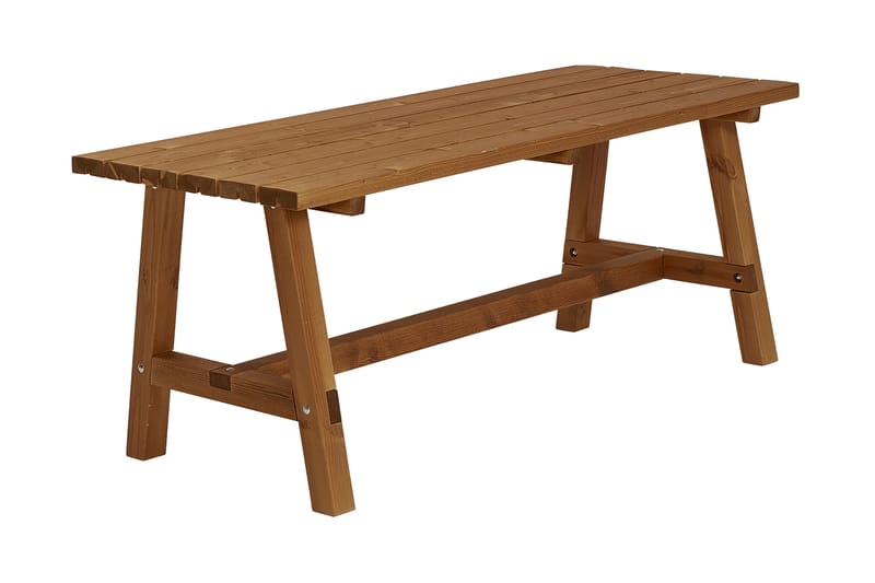 PLUS Country Plankebord 177 cm Grunnet Teak - Hagemøbler - Hagebord - Piknikbord