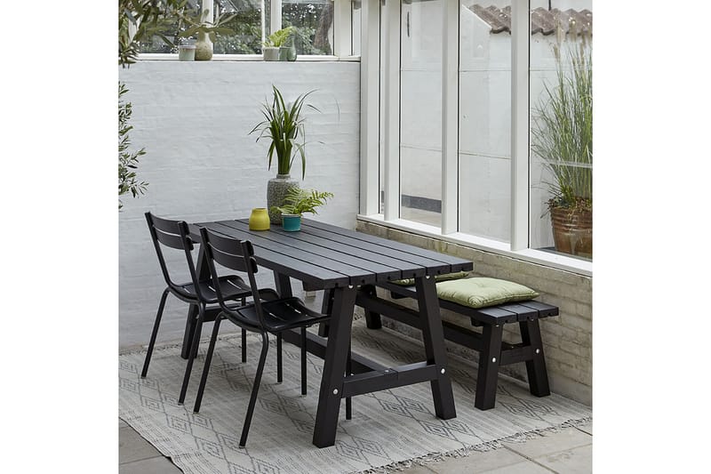 PLUS Country Plankebenk 177 cm - Hagemøbler - Hagebord - Piknikbord