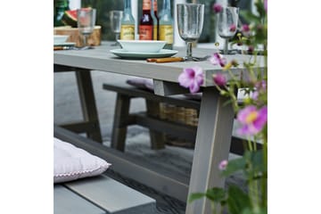 PLUS Country Plankesett 177 cm Bord og 2 Benker, - Hagemøbler - Hagebord - Piknikbord
