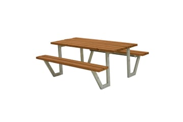 PLUS Wega Benkesett 177 cm Grunnmalt Teak