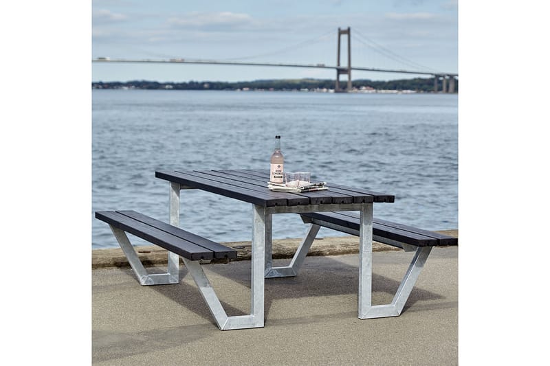 PLUS Wega Bord/Benksett 177 cm - Hagemøbler - Hagebord - Piknikbord