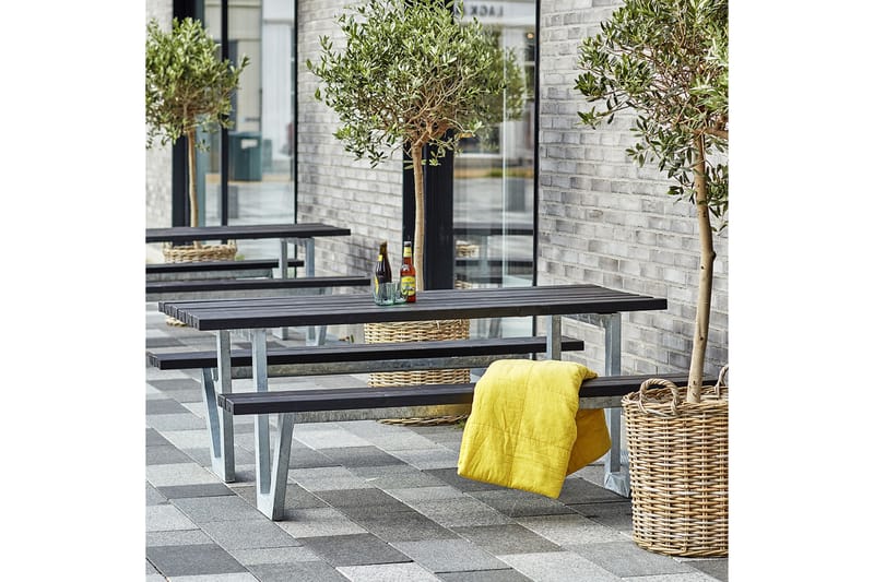 PLUS Wega Bord/Benksett 177 cm - Hagemøbler - Hagebord - Piknikbord