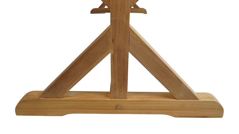 Prato Bord med X-ben 240×100 cm - Tre - Hagemøbler - Hagebord - Spisebord ute