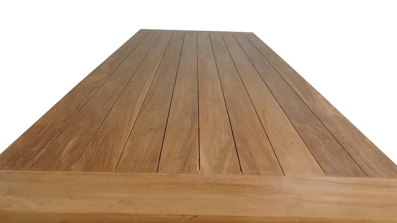 Prato Bord med X-ben 240×100 cm - Tre - Hagemøbler - Hagebord - Spisebord ute