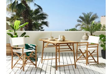 Redding Spisebord 120x69 cm - Lysebrun - Hagemøbler - Hagebord - Spisebord ute