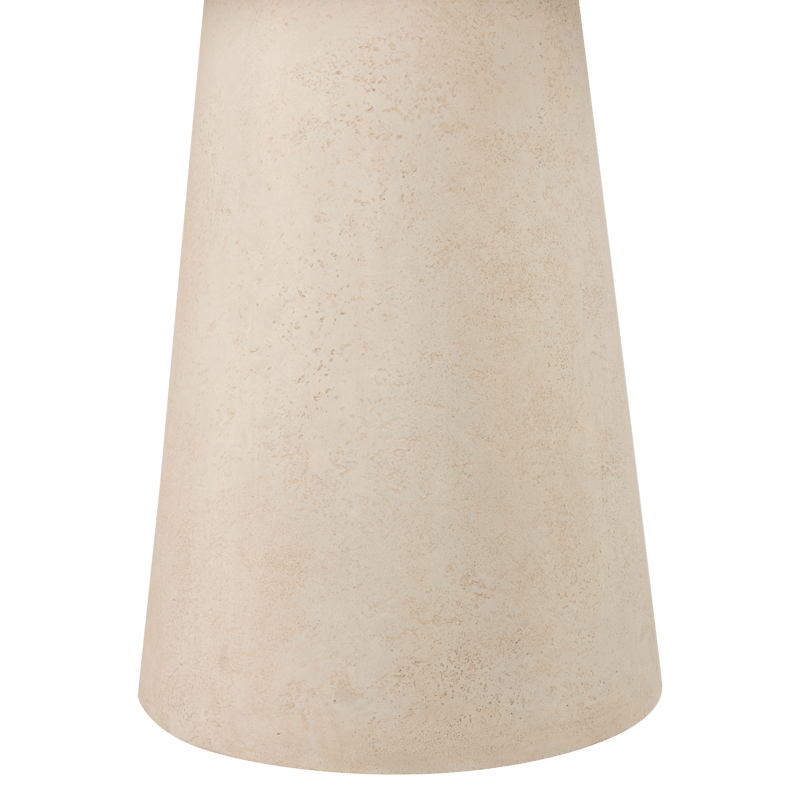 Rundt bord Kevon 100 cm utendørs - Natur - Hagemøbler - Hagebord - Spisebord ute