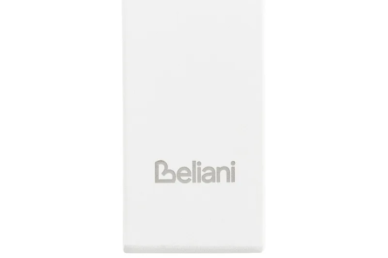 Rundt bord Maletto - Hvit, gjennomsiktig - Hagemøbler - Hagebord - Spisebord ute