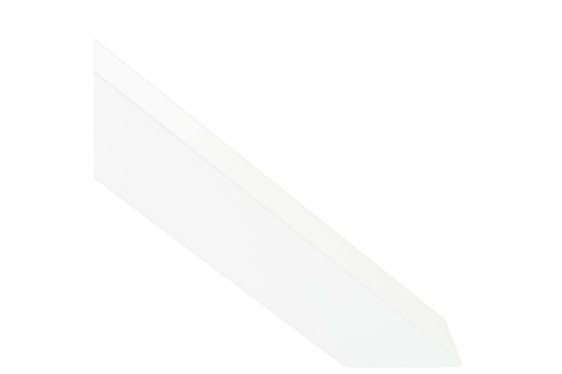 Rundt bord Maletto - Hvit, gjennomsiktig - Hagemøbler - Hagebord - Spisebord ute