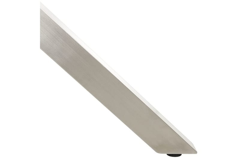 Rundt bord Maletto - Sølv, Transparent - Hagemøbler - Hagebord - Spisebord ute