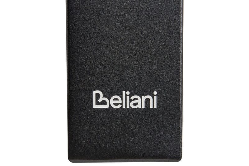 Rundt bord Maletto - Svart, gjennomsiktig, Svart, Gjennomsiktig - Hagemøbler - Hagebord - Spisebord ute