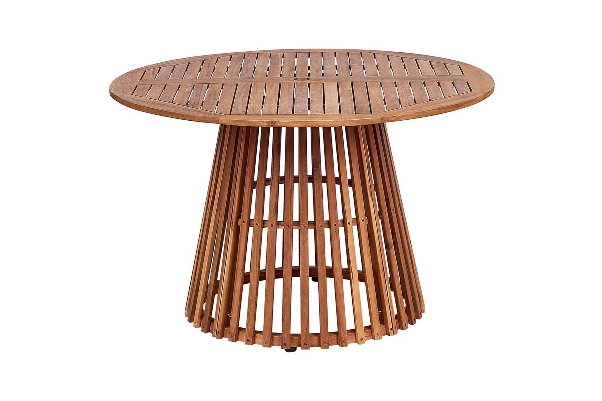 Runt bord Beliani Agello Light wood -