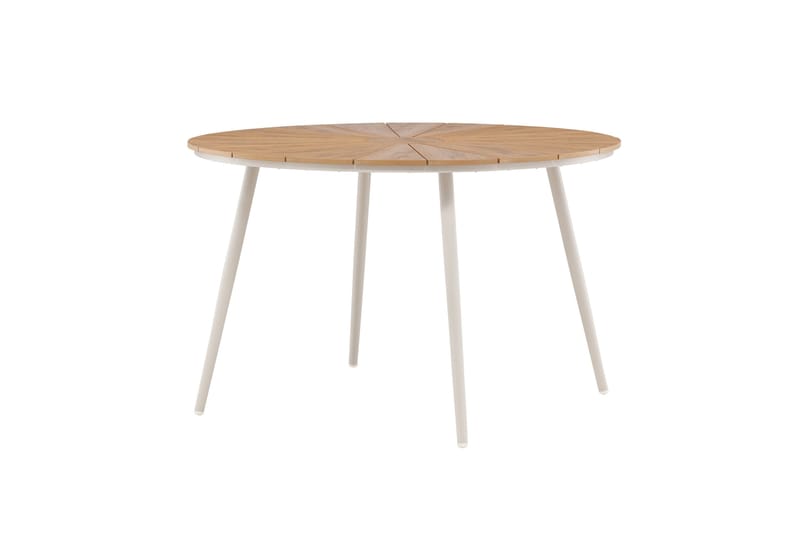 San Vito Spisebord Utendørs 120 cm - Beige - Hagemøbler - Hagebord - Spisebord ute