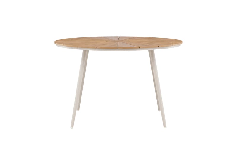 San Vito Spisebord Utendørs 120 cm - Beige - Hagemøbler - Hagebord - Spisebord ute