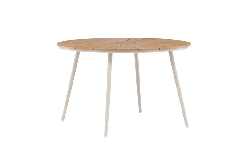San Vito Spisebord Utendørs 120 cm - Beige - Hagemøbler - Hagebord - Spisebord ute