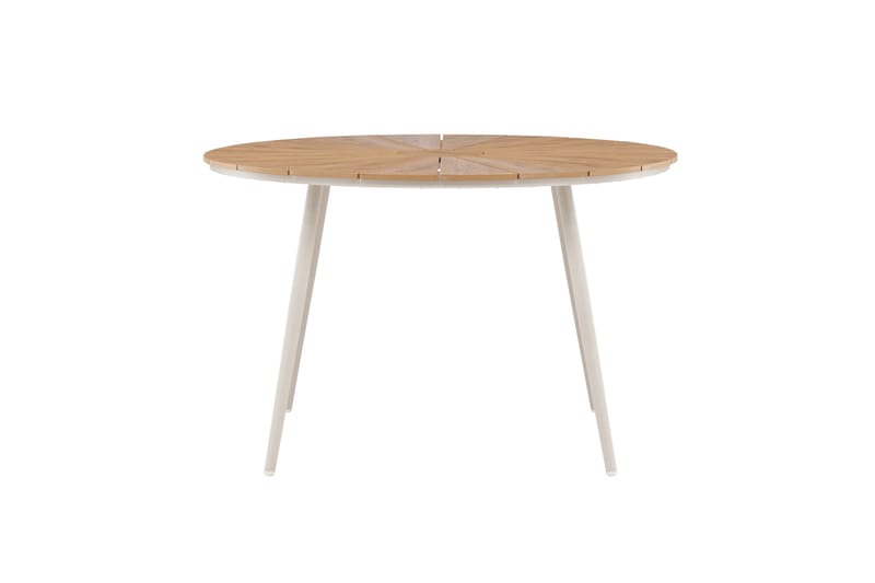 San Vito Spisebord Utendørs 120 cm - Beige - Hagemøbler - Hagebord - Spisebord ute