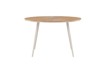 San Vito Spisebord Utendørs 120 cm - Beige - Hagemøbler - Hagebord - Spisebord ute