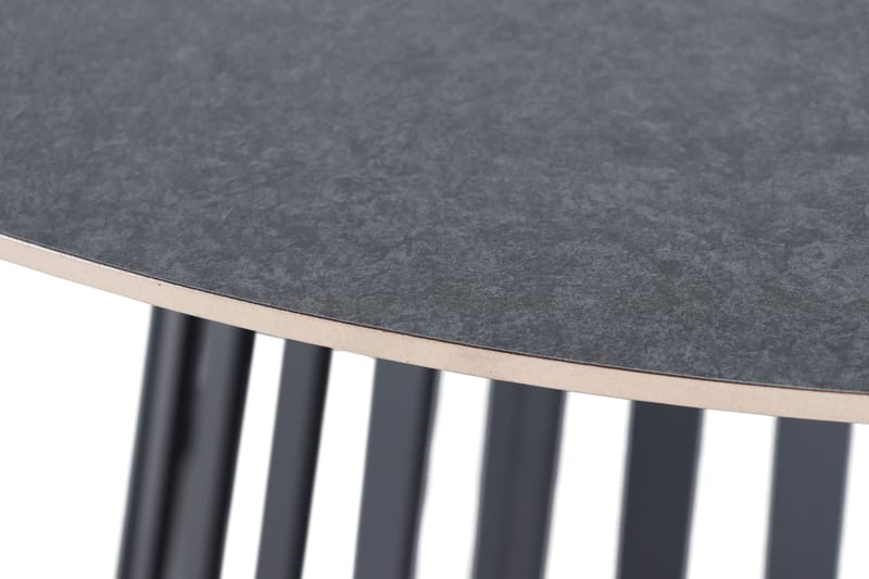 Sensi Spisebord Utendørs 120 cm - Svart - Hagemøbler - Hagebord - Spisebord ute