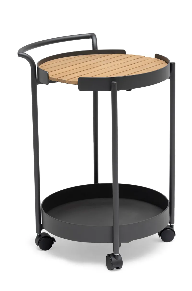 Serveringsvogn Hillerstorp Lindeby, Mørkegrå