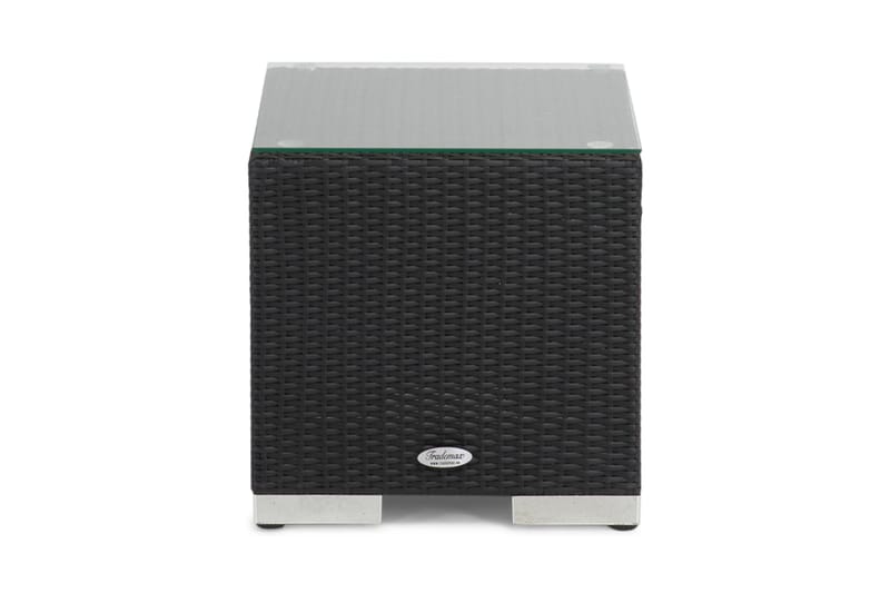 Bahamas Avlastningsbord 43 cm - Svart - Hagemøbler - Hagebord - Sidebord
