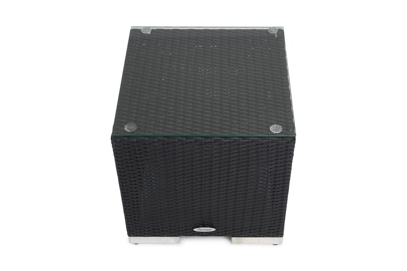 Bahamas Avlastningsbord 43 cm - Svart - Hagemøbler - Hagebord - Sidebord