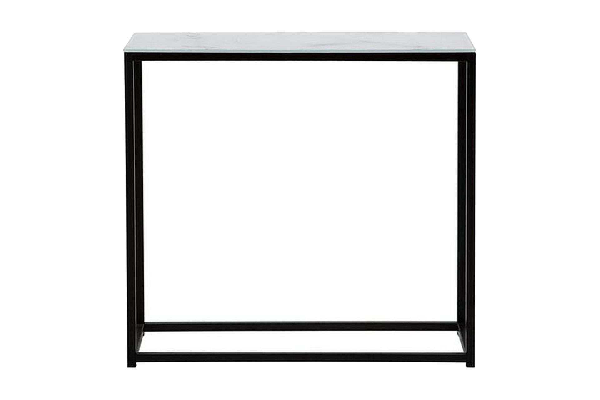 Barreras Avlastningsbord Marmoreffekt - Hvit