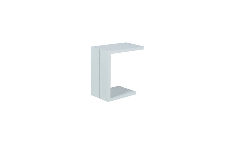 Cube Avlastningsbord 48 cm Hvit - Garden Impressions - Balkongbord - Sidebord