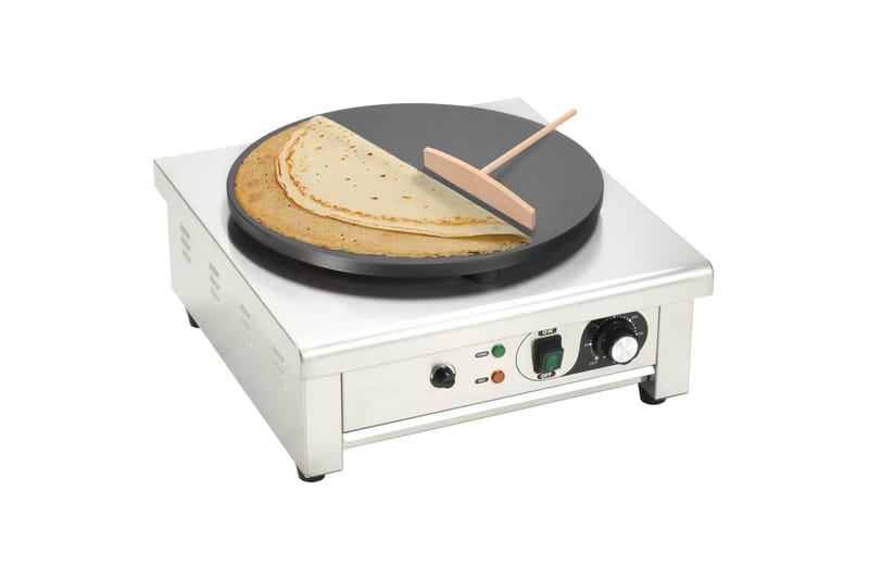 Elektrisk crÃªpejern med uttrekkbar skuff 40 cm 3000 W - Hagemøbler - Hagebord - Sidebord