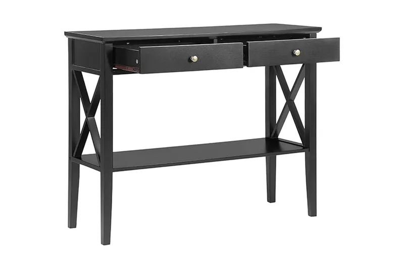 Jahlayah Avlastningsbord - Svart - Hagemøbler - Hagebord - Sidebord