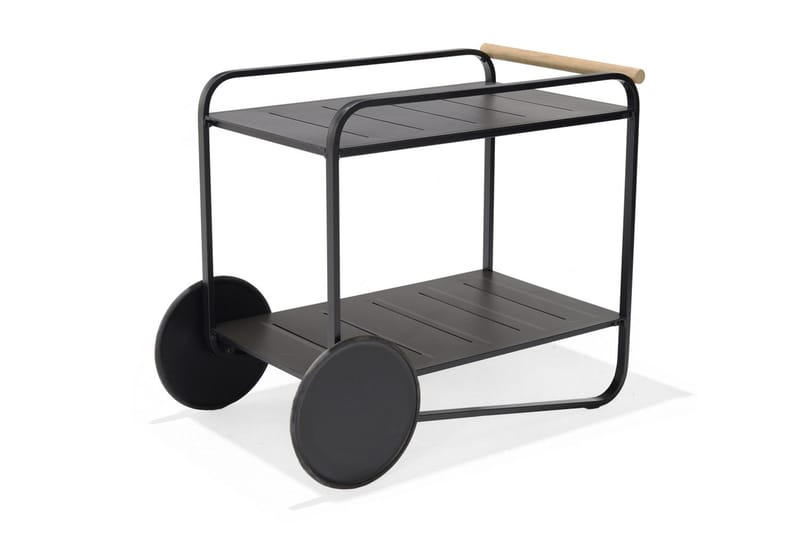 Portals Rullebord 92 cm, Svart/Tre