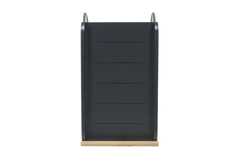 Portals Rullebord 92 cm - Svart/Tre - Hagemøbler - Hagebord - Sidebord