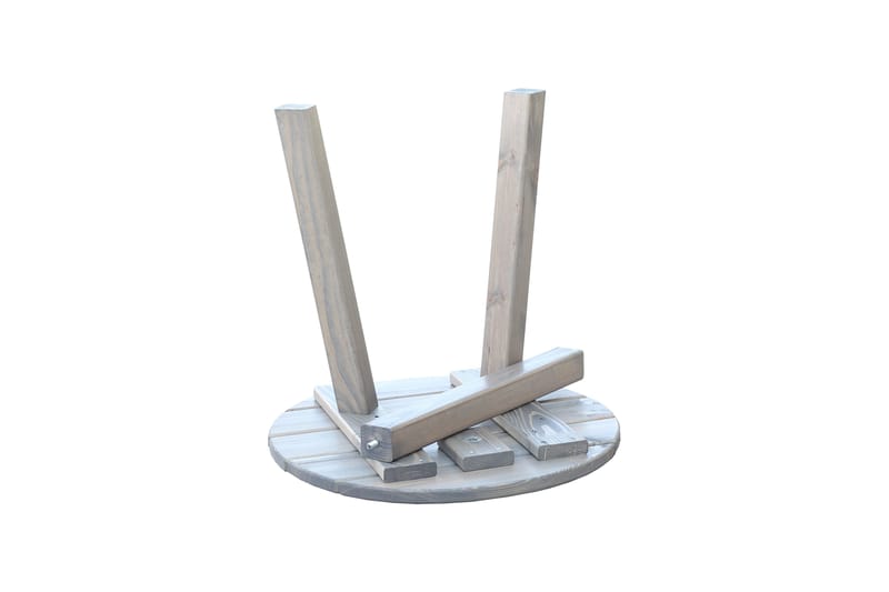 Rolston Avlastningsbord - Grå - Hagemøbler - Hagebord - Sidebord