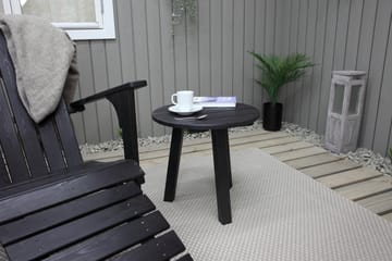 Rolston Avlastningsbord - Kaffesvart - Hagemøbler - Hagebord - Sidebord