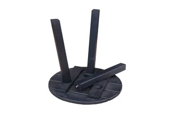 Rolston Avlastningsbord - Kaffesvart - Hagemøbler - Hagebord - Sidebord