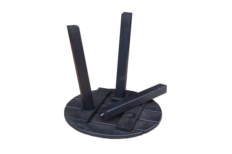 Rolston Avlastningsbord - Kaffesvart - Hagemøbler - Hagebord - Sidebord
