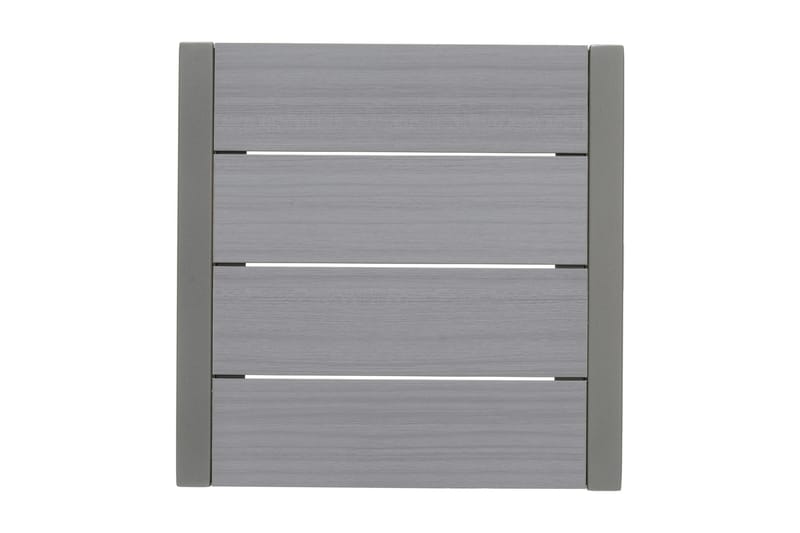 Solana Sidebord 50 cm - Grå - Hagemøbler - Hagebord - Sidebord