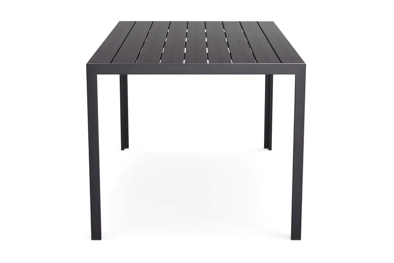 Siri Spisebord 90x150 cm - Svart - Hagemøbler - Hagebord - Spisebord ute