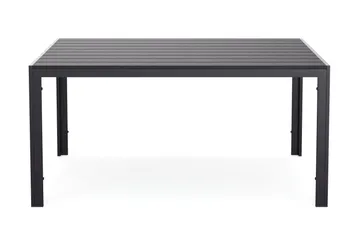 Siri Spisebord 90x150 cm - Svart - Hagemøbler - Hagebord - Spisebord ute