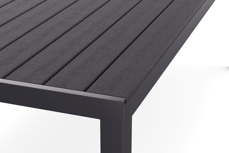 Siri Spisebord 90x205 cm - Svart - Hagemøbler - Hagebord - Spisebord ute