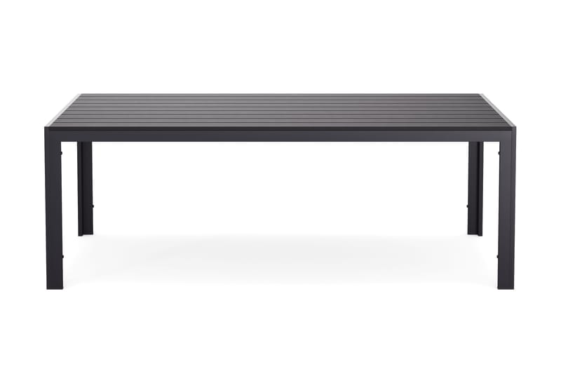 Siri Spisebord 90x205 cm - Svart - Hagemøbler - Hagebord - Spisebord ute